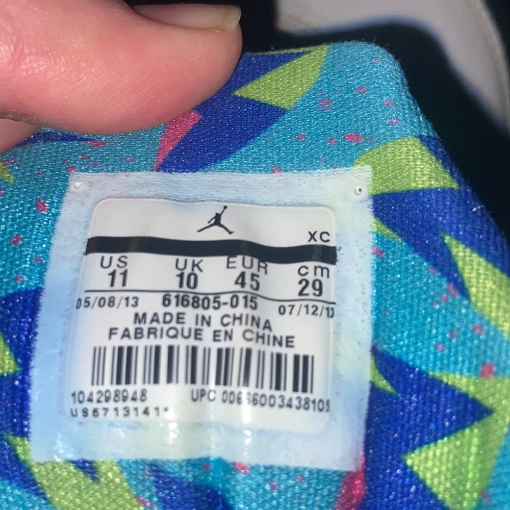 Nike Air Jordan CP3 VII Bel Air style sneakers from 2013 size US 11